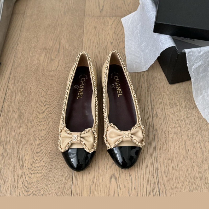 Ch*el flat shoes